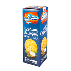 ستاک بیسکوییت چند غله نارگیلی 300گرم